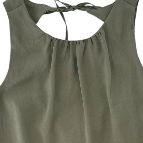 Banana Republic Olive Green Open Back Tank - Picture 5 of 6